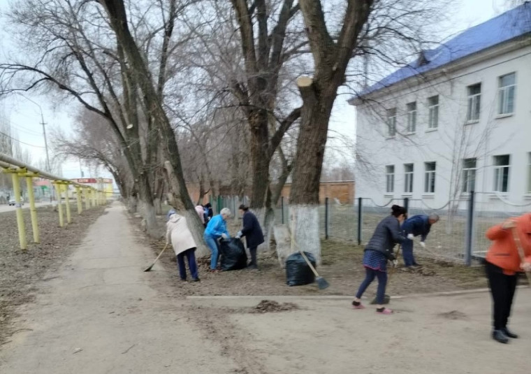 Общегородской субботник.