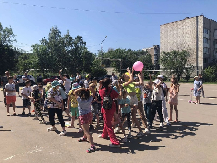 День защиты детей  и открытие летней площадки дневного пребывания «Лето-2023»..