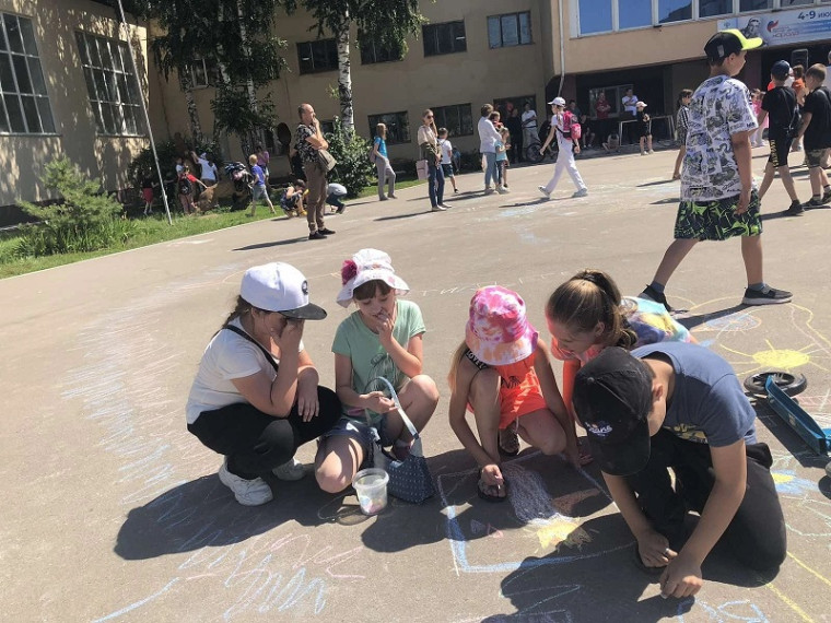 День защиты детей  и открытие летней площадки дневного пребывания «Лето-2023»..